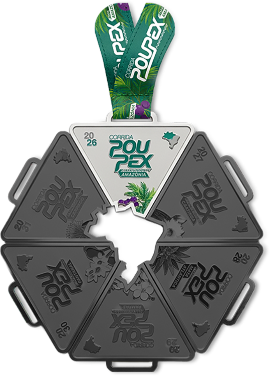 Conjunto de medalhas do circuito